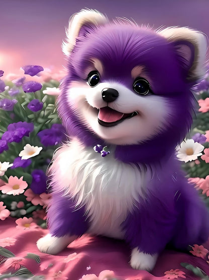 Pomeranian Dog | Diamond Painting