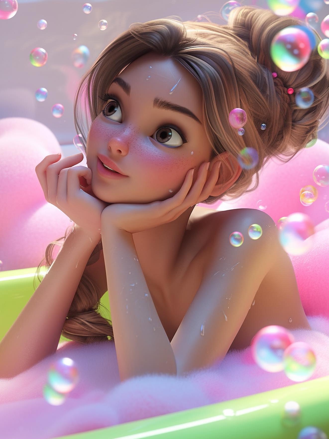 Beautiful Girl | Diamond Painting