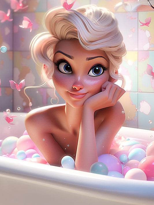 Beautiful Girl | Diamond Painting