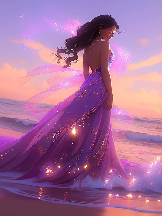 Beautiful Girl | Diamond Painting