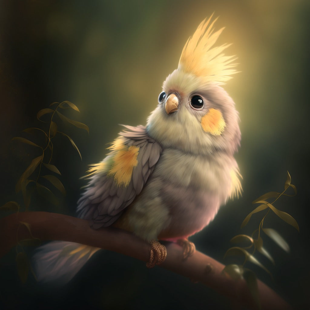 Cockatiel Parrot | Diamond Painting