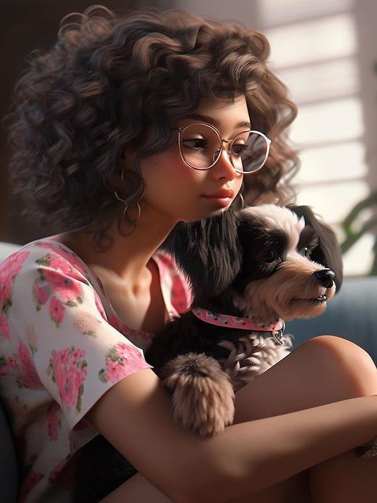 Beautiful Girl | Diamond Painting