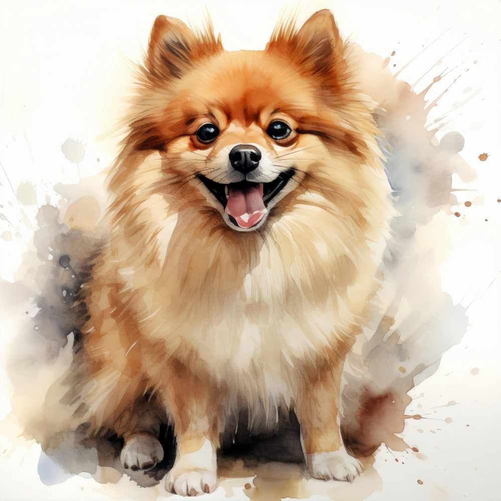 Pomeranian Dog | Diamond Painting