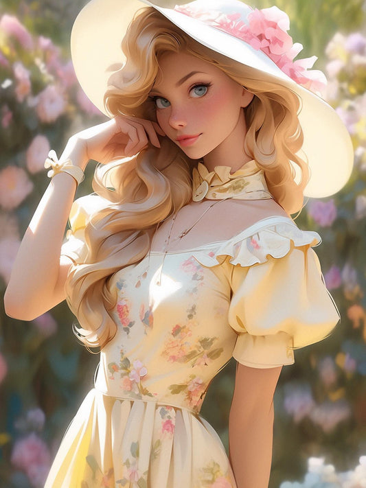 Beautiful Girl | Diamond Painting