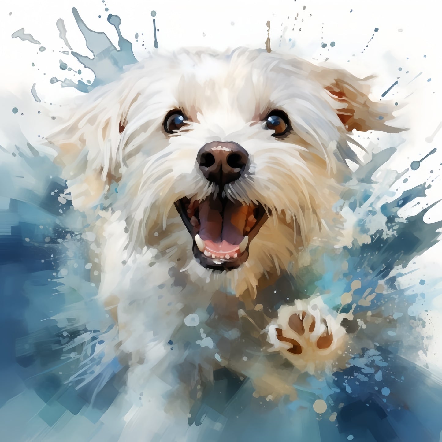 Maltese Dog | Diamond Painting