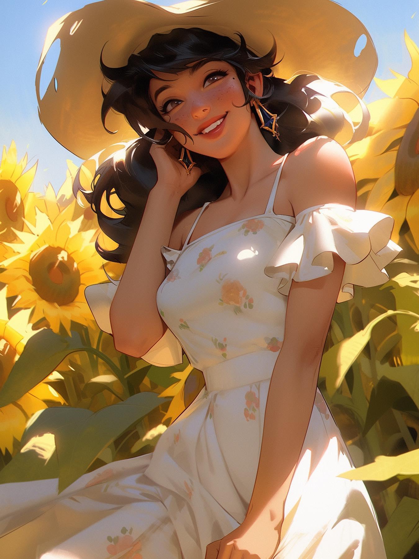 Beautiful Girl | Diamond Painting