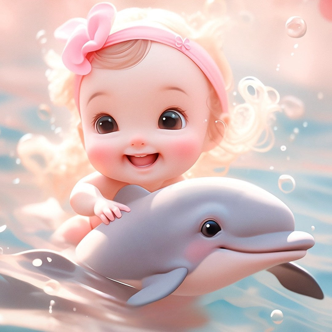 Dolphin | Diamond Painting