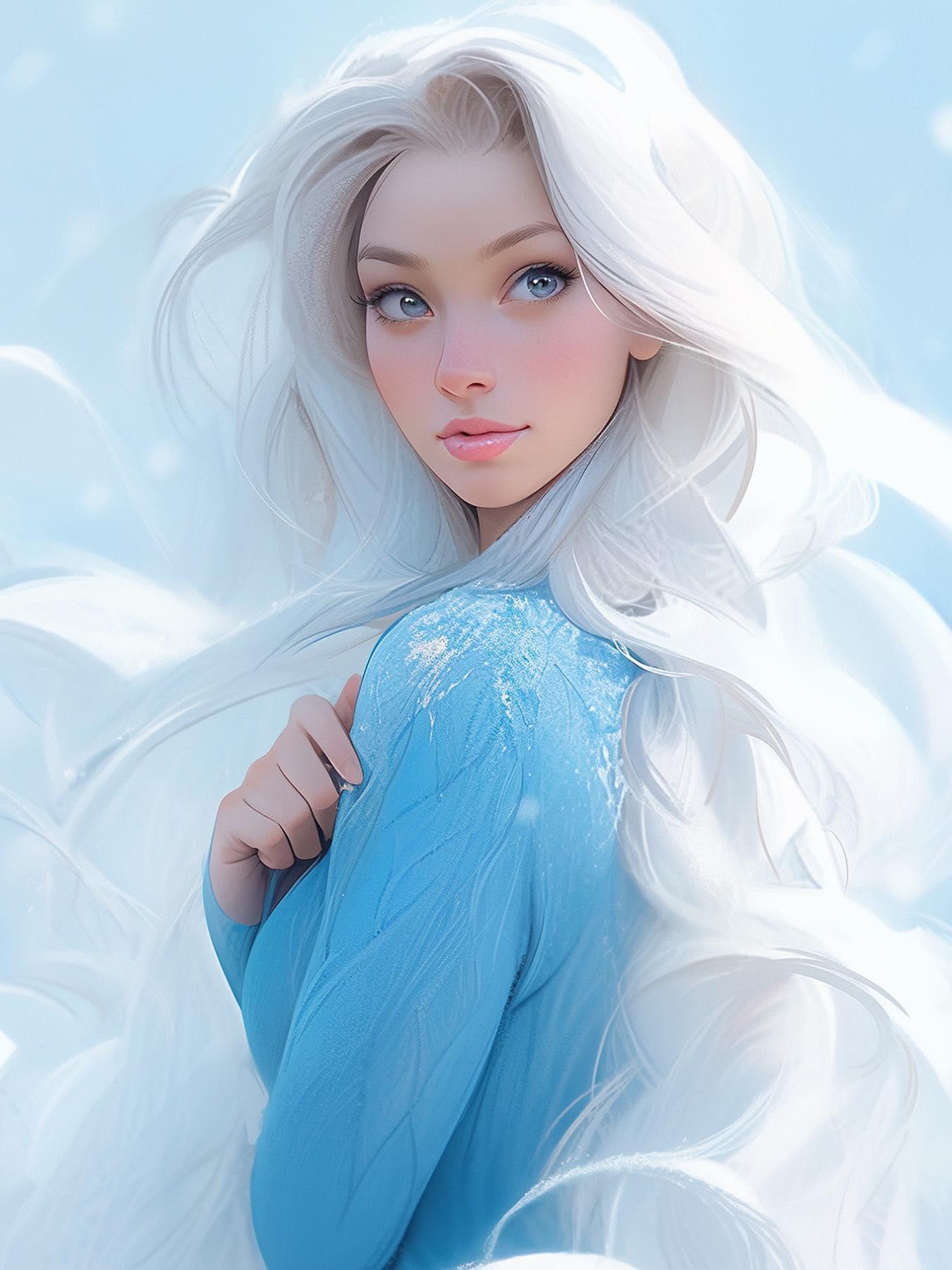 Beautiful Girl | Diamond Painting