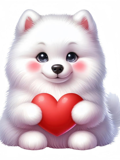 Pomeranian Dog | Diamond Painting