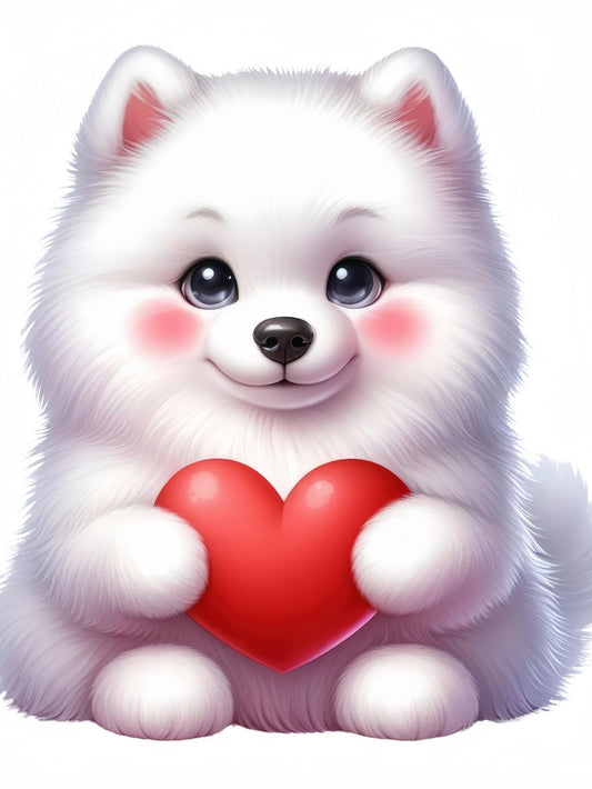 Pomeranian Dog | Diamond Painting