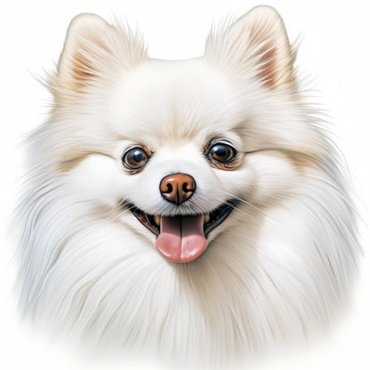 Pomeranian Dog | Diamond Painting