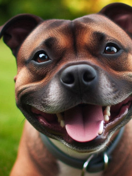 Dog Staffordshire Bull Terrier | Diamond Painting