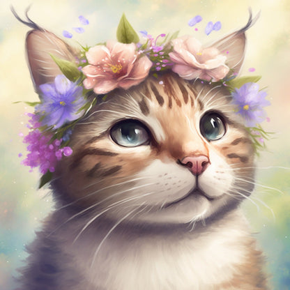 Cat Maine Coon | Diamond Painting
