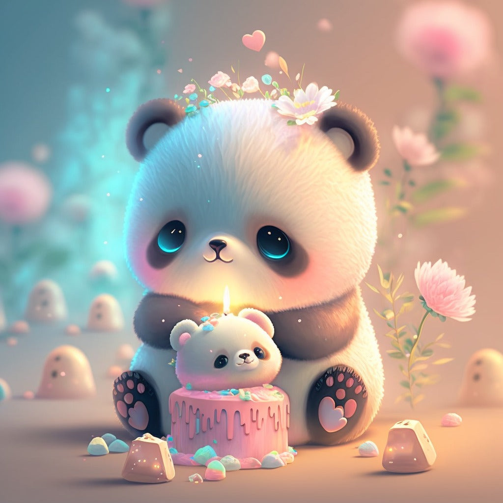 Panda | Diamond Painting