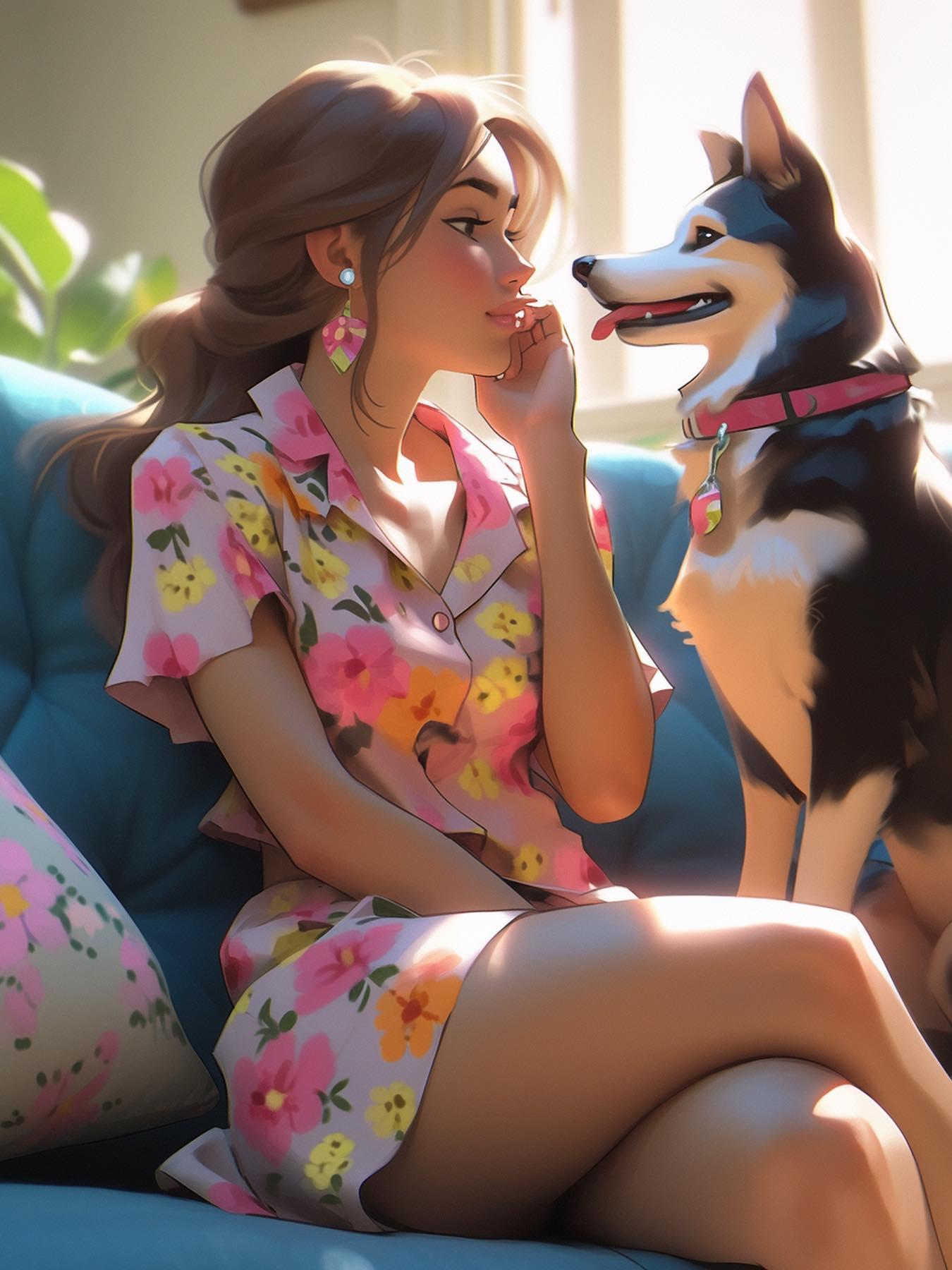 Beautiful Girl | Diamond Painting