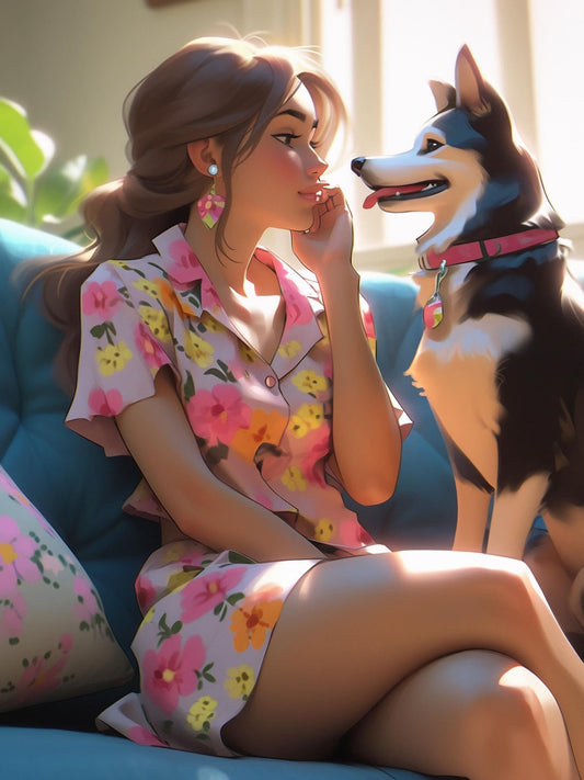 Beautiful Girl | Diamond Painting