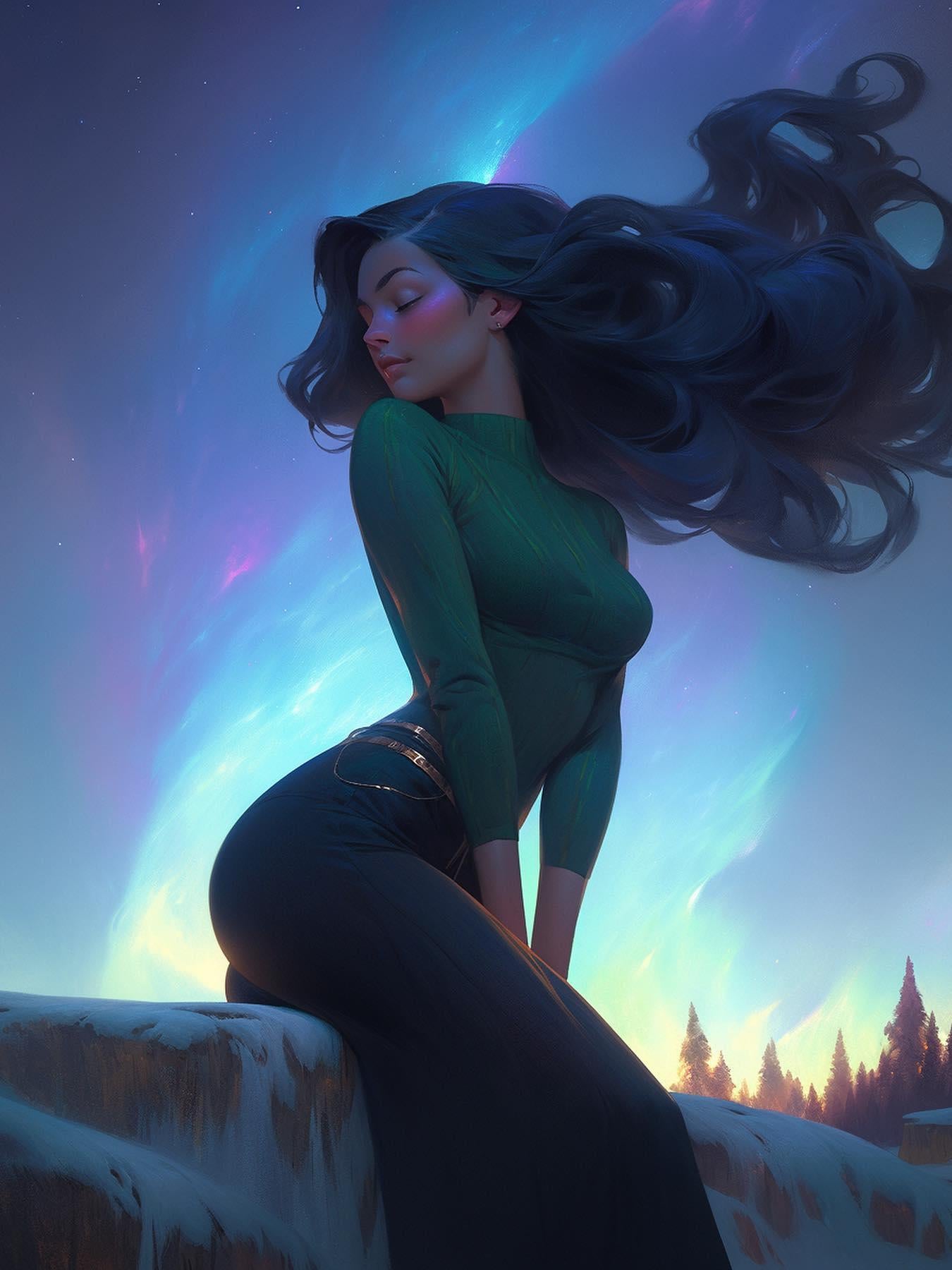 Beautiful Girl | Diamond Painting