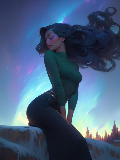 Beautiful Girl | Diamond Painting