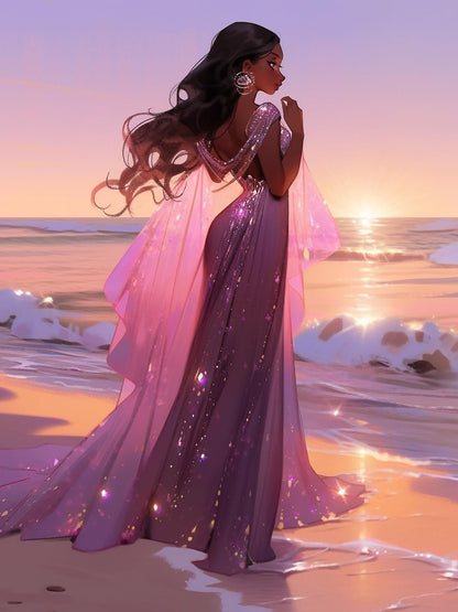 Beautiful Girl | Diamond Painting