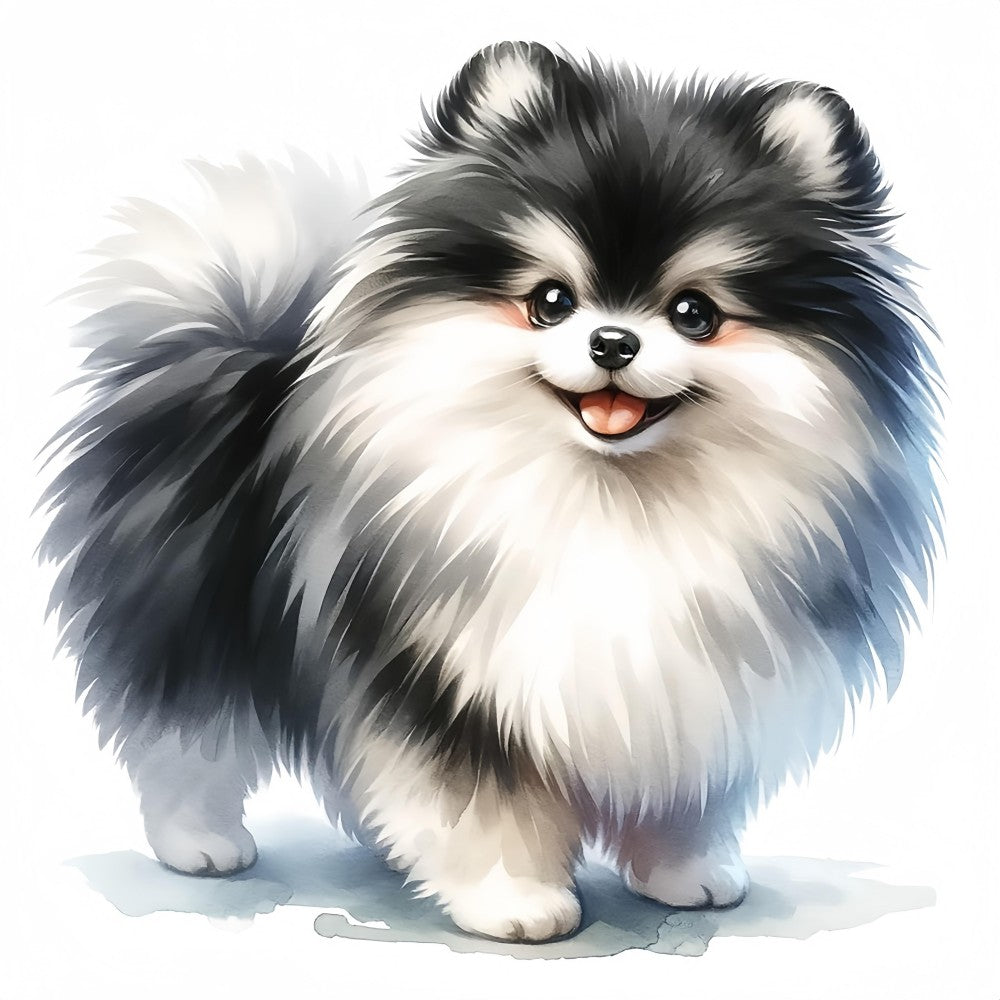 Pomeranian Dog | Diamond Painting