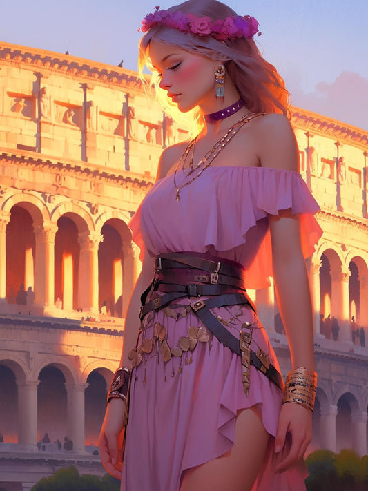 Beautiful Girl | Diamond Painting