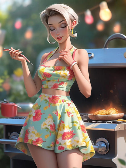 Beautiful Girl | Diamond Painting