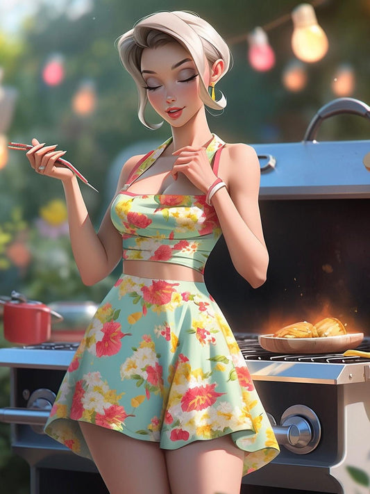 Beautiful Girl | Diamond Painting