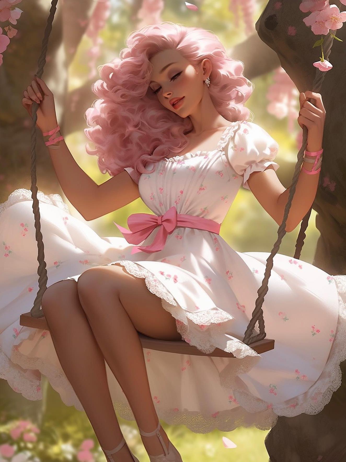 Beautiful Girl | Diamond Painting