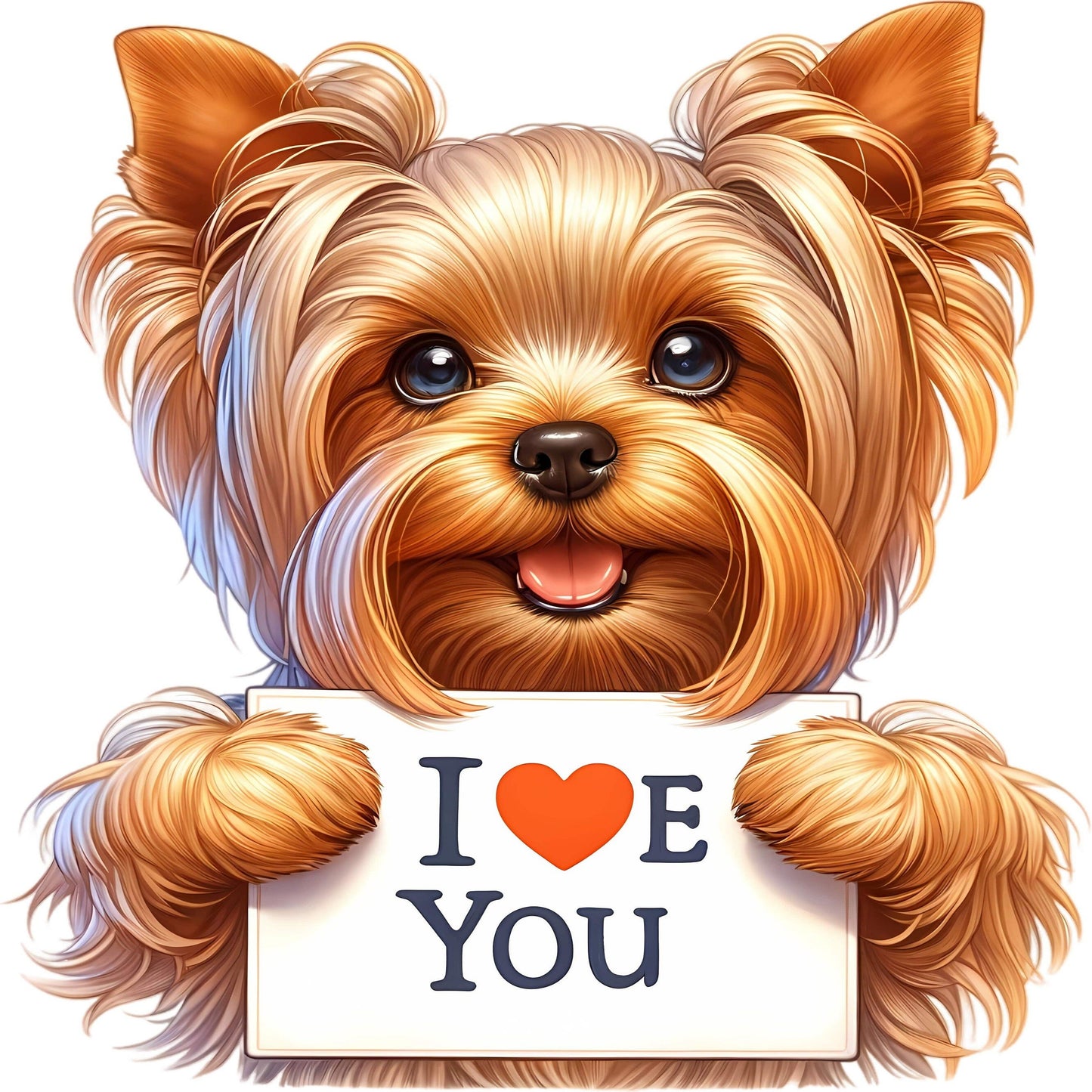 Dog Yorkie | Diamond Painting