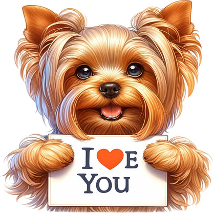 Dog Yorkie | Diamond Painting