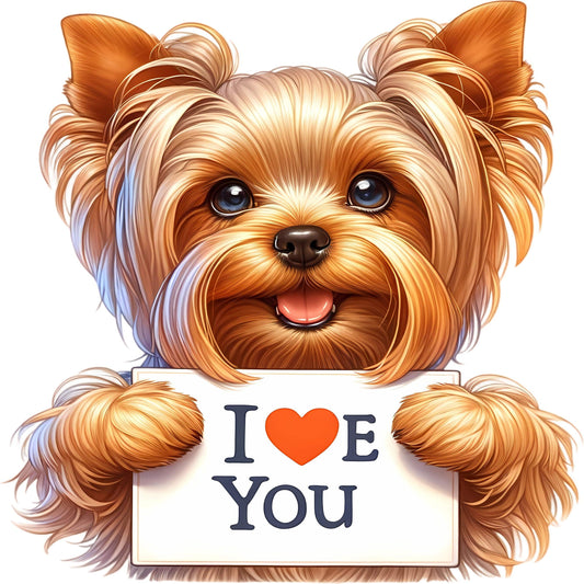 Dog Yorkie | Diamond Painting