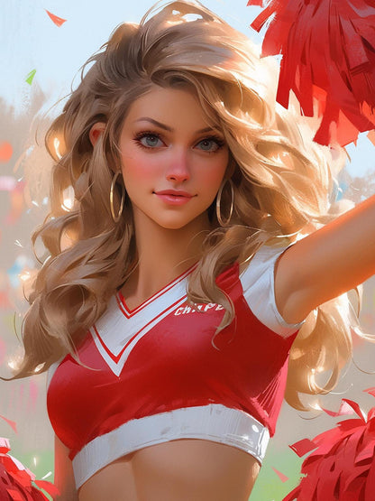 Beautiful Girl | Diamond Painting