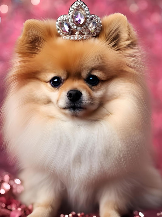 Pomeranian Dog | Diamond Painting