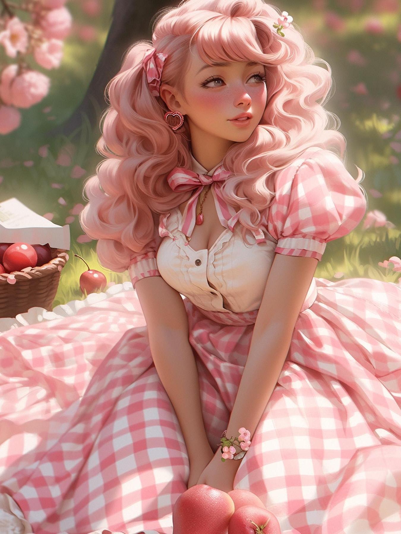 Beautiful Girl | Diamond Painting