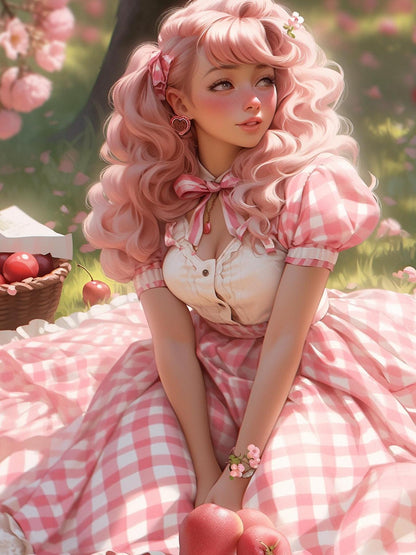 Beautiful Girl | Diamond Painting