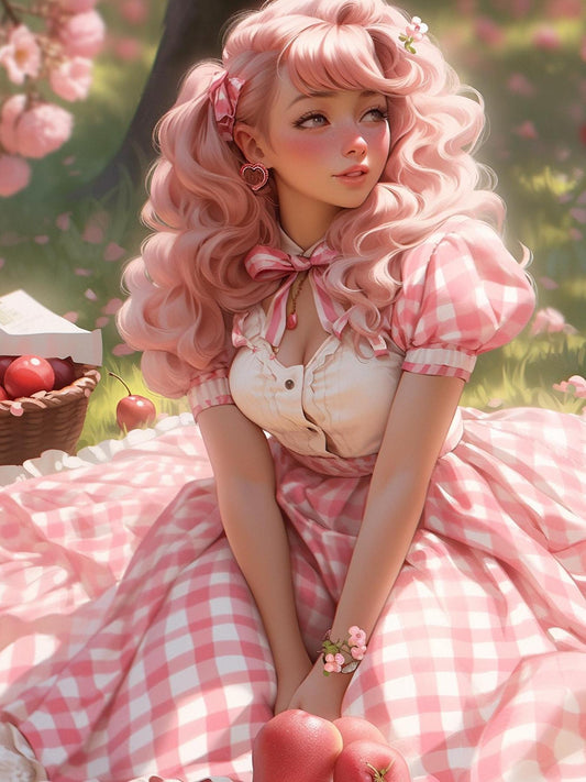 Beautiful Girl | Diamond Painting