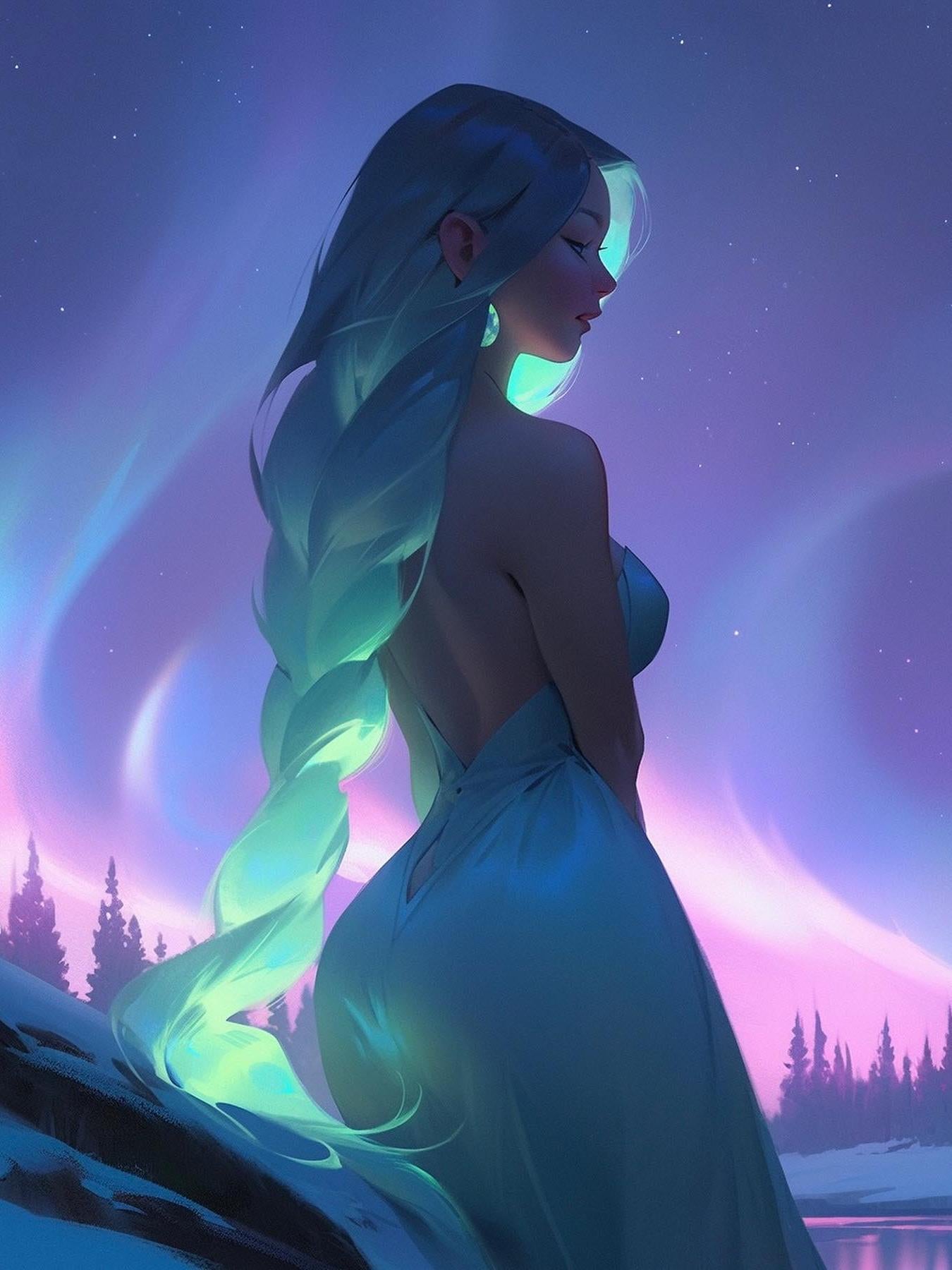 Beautiful Girl | Diamond Painting