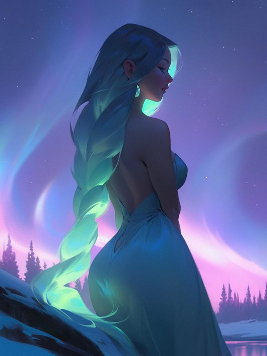 Beautiful Girl | Diamond Painting
