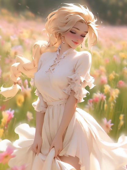 Beautiful Girl | Diamond Painting