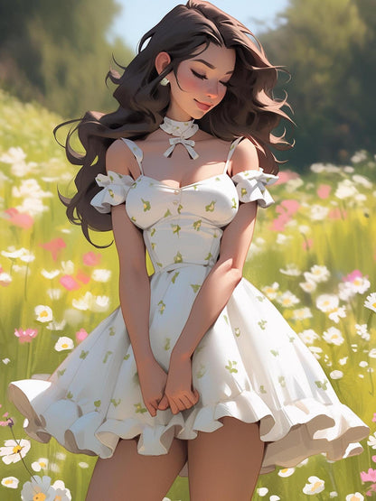 Beautiful Girl | Diamond Painting
