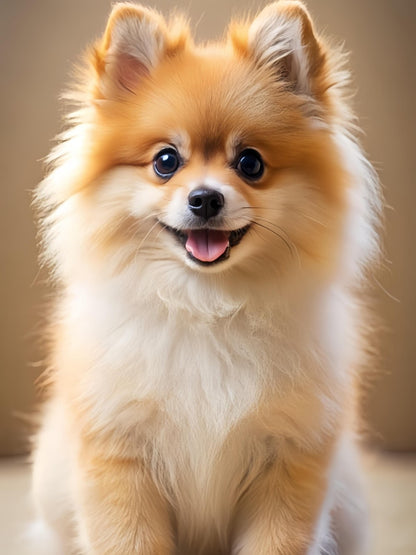 Pomeranian Dog | Diamond Painting