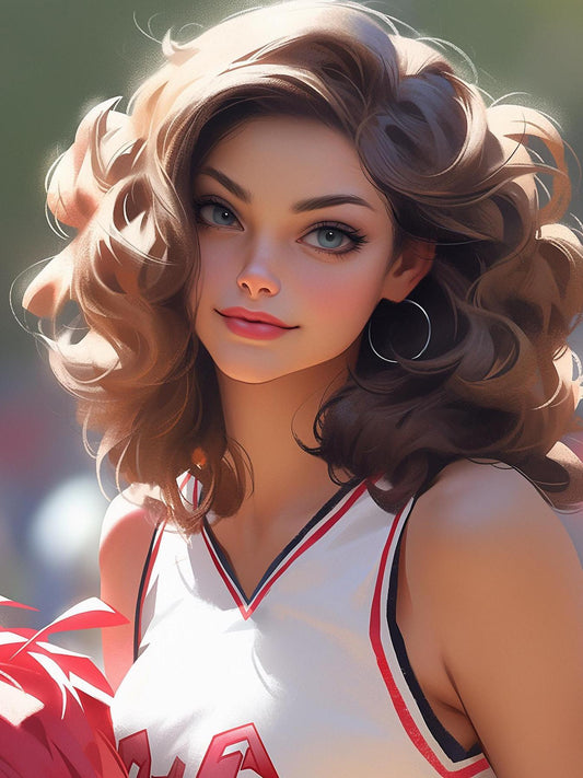 Beautiful Girl | Diamond Painting
