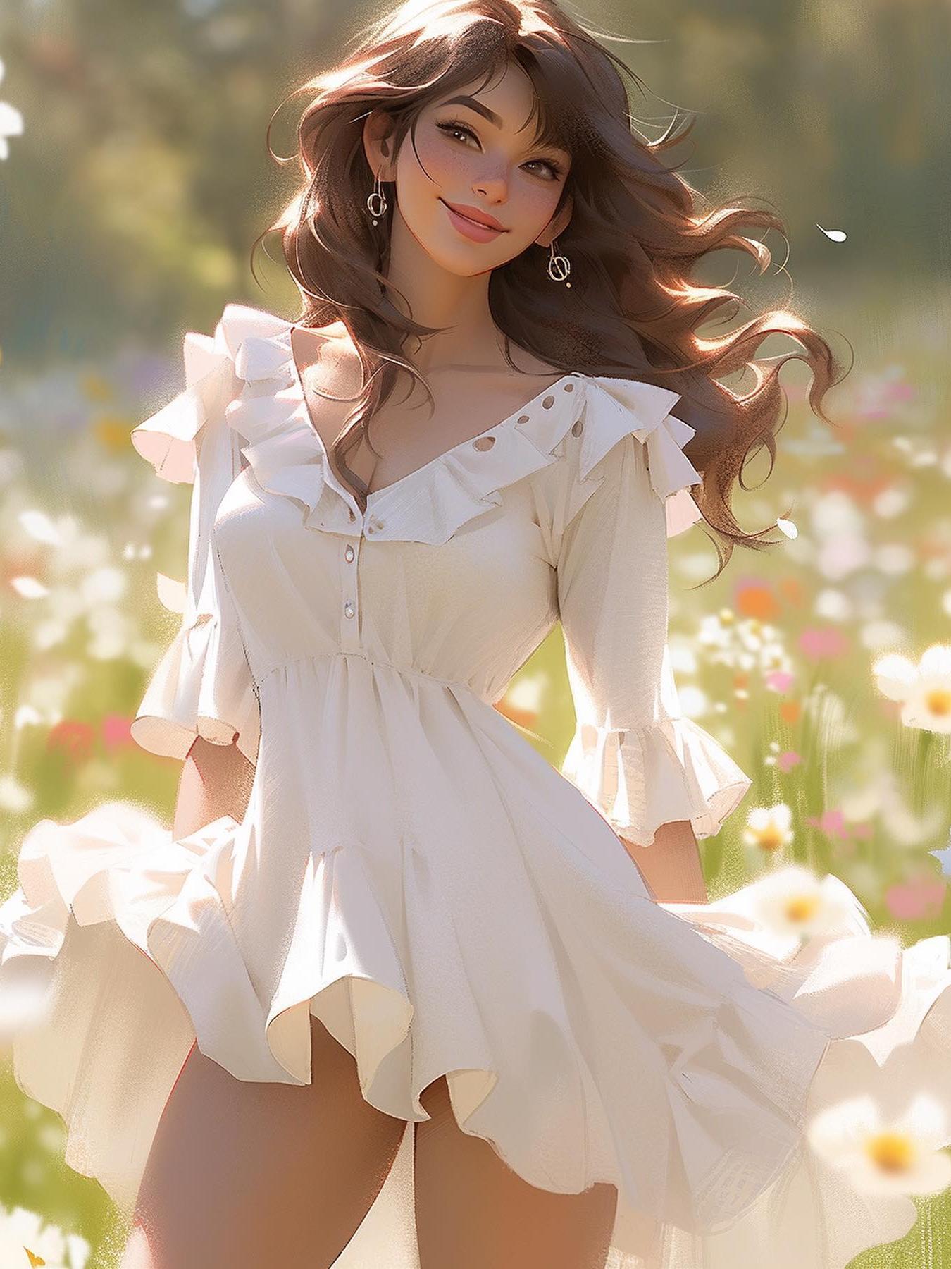 Beautiful Girl | Diamond Painting