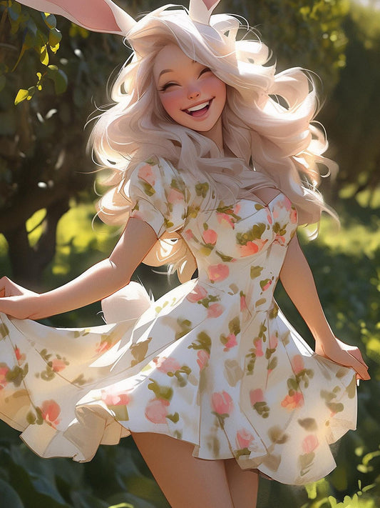 Beautiful Girl | Diamond Painting