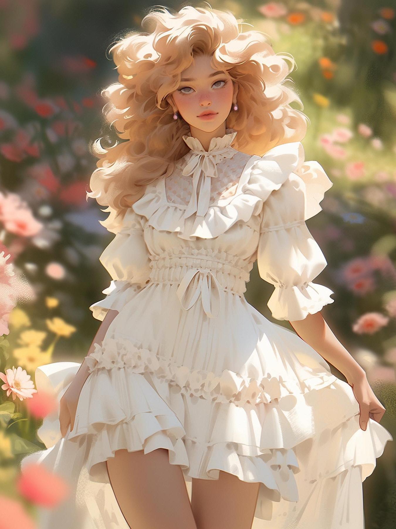 Beautiful Girl | Diamond Painting