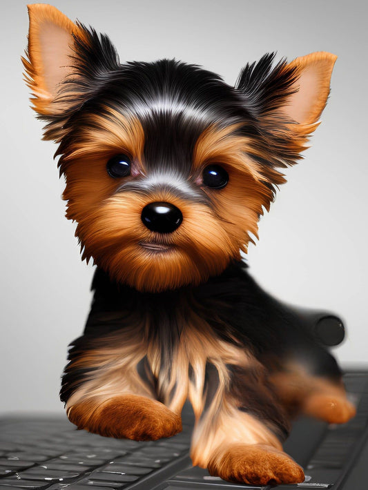 Dog Yorkie | Diamond Painting
