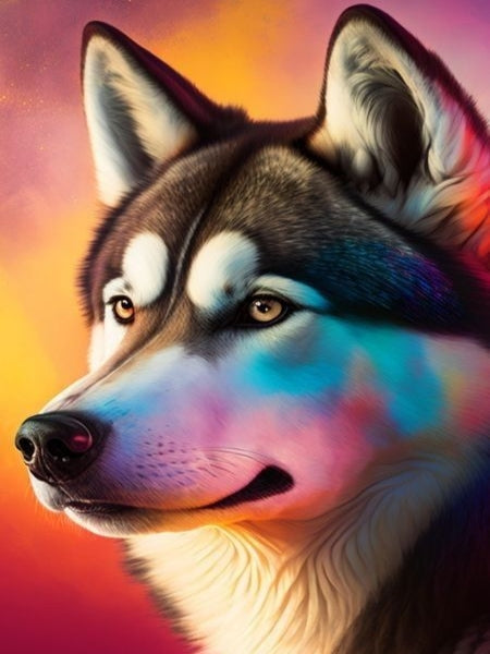 Husky Dog | Diamond Painting