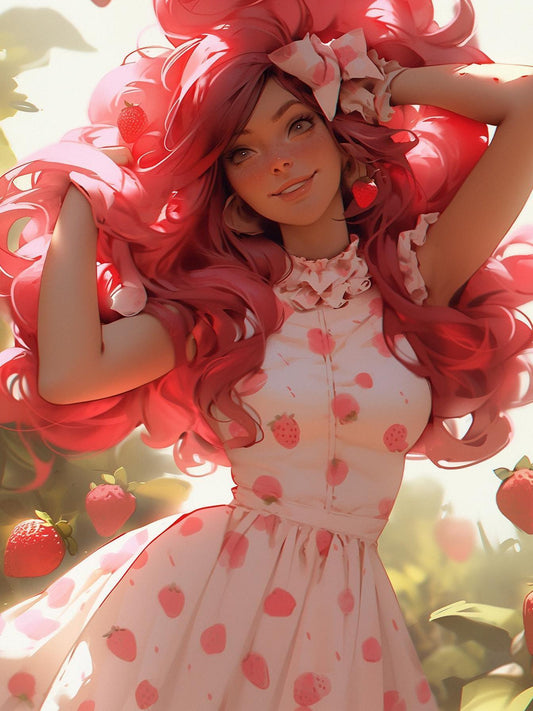 Beautiful Girl | Diamond Painting