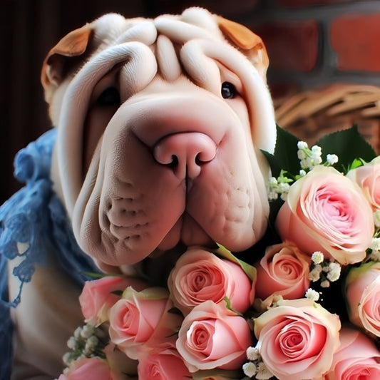Shar Pei Dog | Diamond Painting