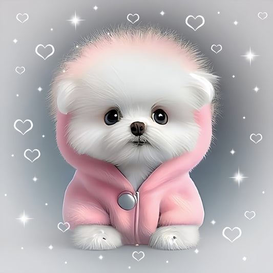 Pomeranian Dog | Diamond Painting